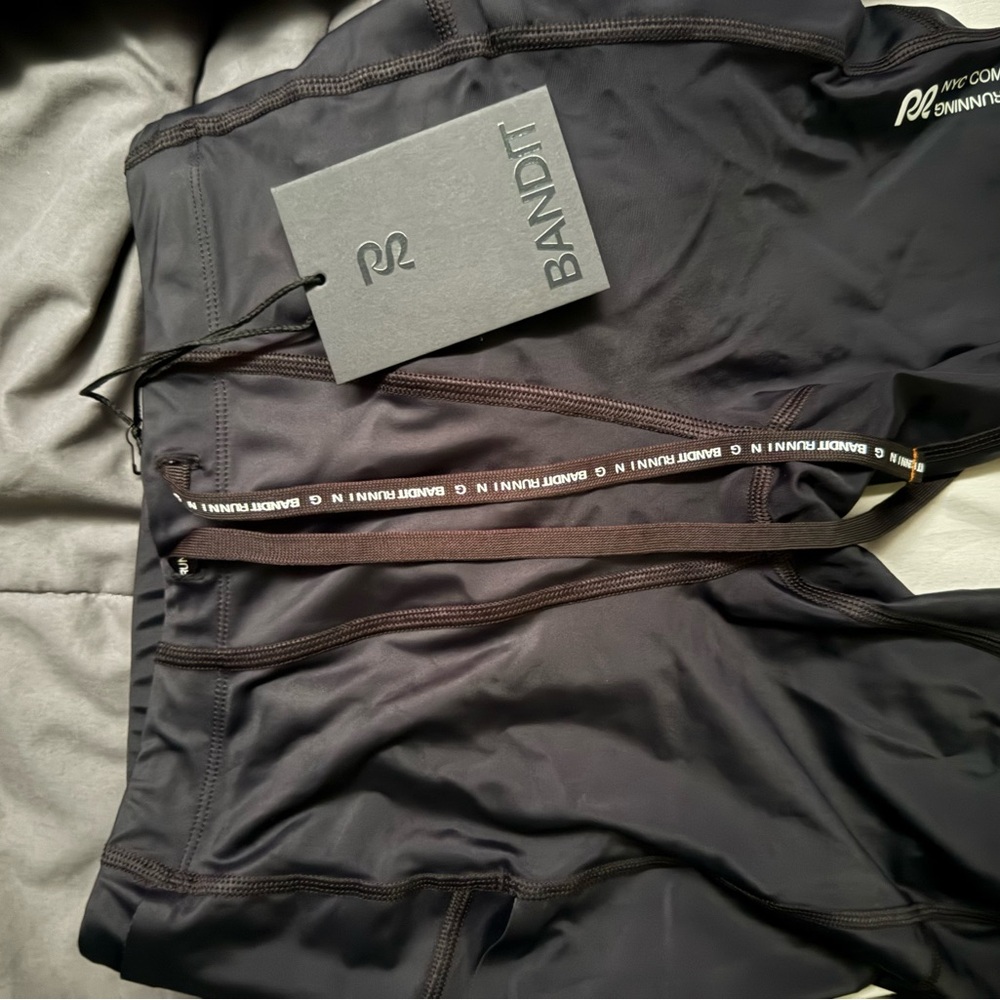 Bandit Black Running Tights